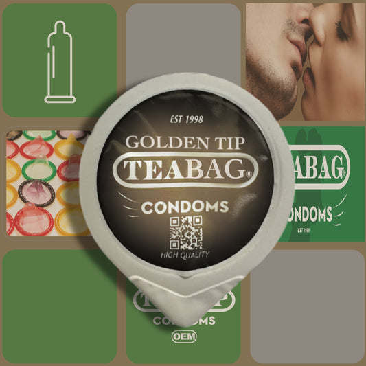 "Golden Tip” Condom - TeaCup Condoms